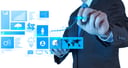 businessman hand working with new modern computer and business success as concept-1