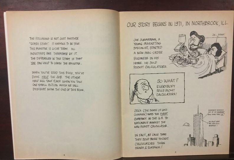 joe sugarman comic book image