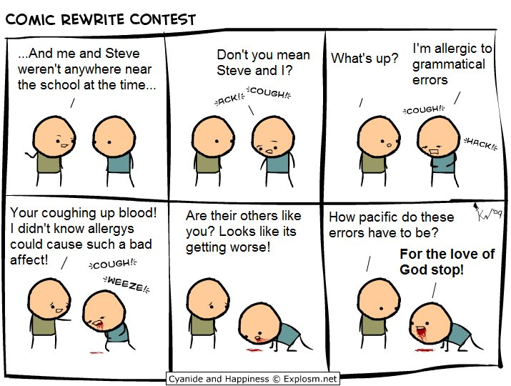 punctuation explosm.net