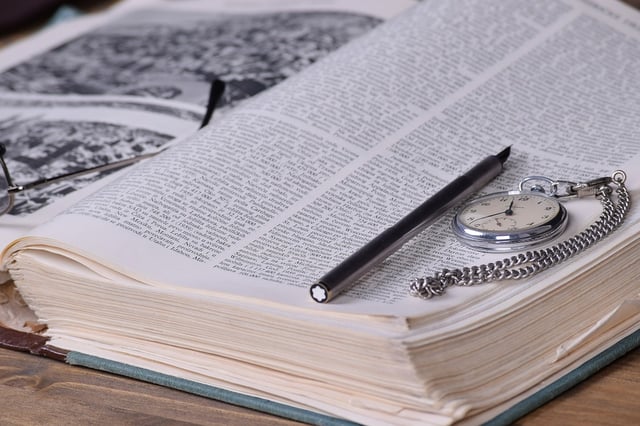 time and writing pixabay