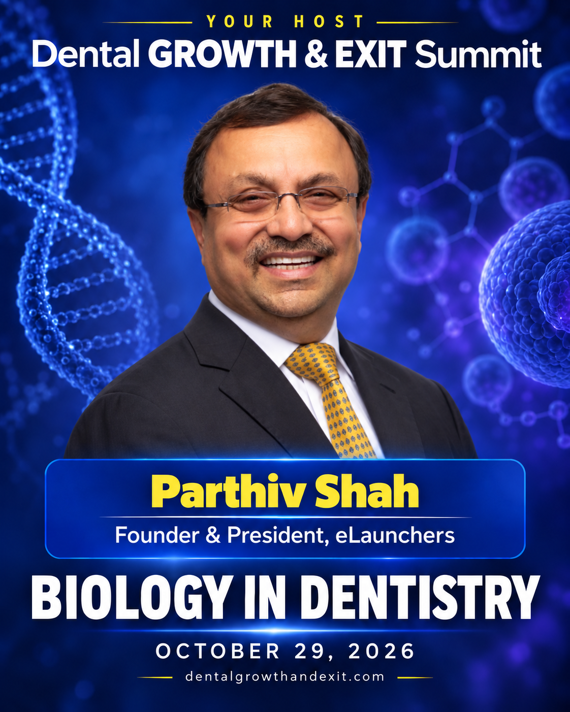 Parthiv Shah dental summit host card-2 Parthiv Shah dental summit host card-2