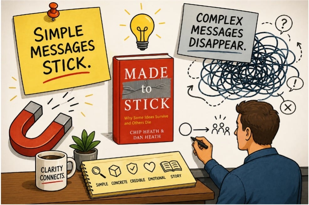 Made to Stick by Chip Heath and Dan Heath