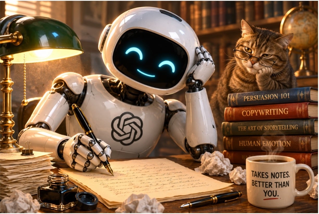 If AI Writes Better Than You... You're Solving The Wrong Problem.