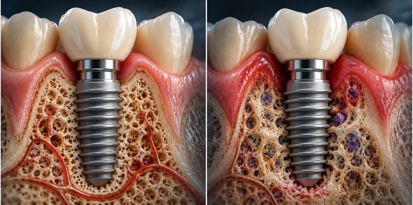 WHAT'S HAPPENING DURING THE PART OF OSSEOINTEGRATION YOU CAN'T CONTROL?