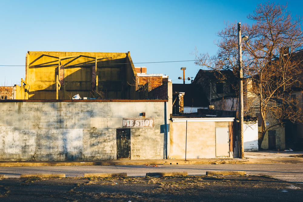 abandoned buildings in Baltimore