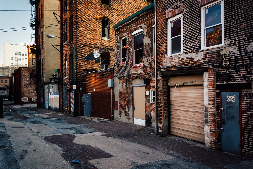 abandoned stores in Baltimore