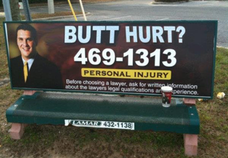 butt-hurt-lawyer-bus-bench-ad